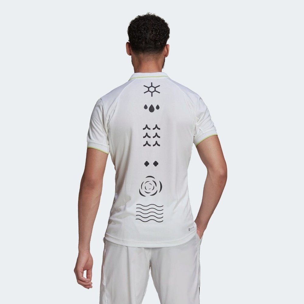 Adidas Men's Paris HEAT.RDY Tennis FREELIFT POLO Shirt HC7698